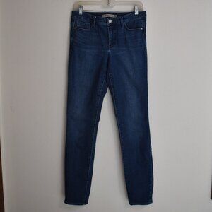 Athleta Skulptek Dark Wash Skinny Jean Size 6 Tall